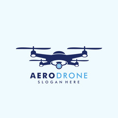 drone logo template vector icon. photography drone vector. quadcopter vector icon