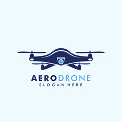 drone logo template vector icon. photography drone vector. quadcopter vector icon
