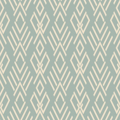 Antique seamless background Check Diamond Cross Geometry Frame