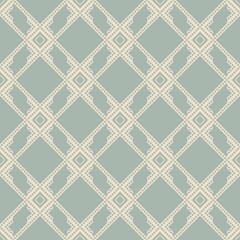 Antique seamless background Square Check Cross Frame Geometry Line