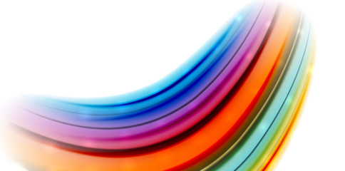 Abstract flowing motion wave, liquid colors mixing, vector abstract background