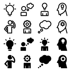 think icon set