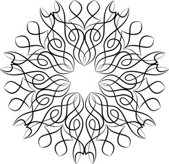 Pinstripe M_1609004 Circular