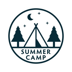 Summer Camp Badge