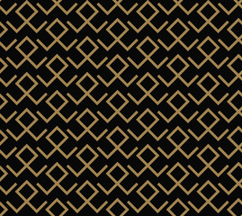 Modern Luxury stylish geometric textures with lines seamless patterns
