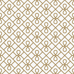 Fototapeta premium Modern Luxury geometrical ornaments with lines seamless patterns background