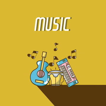 Moderm music equipment