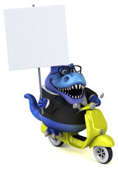 Fun Trex - 3D Illustration