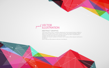 Fototapeta premium Nieregularny kształt kropek, linii i twarzy, abstrakcyjny wzór.