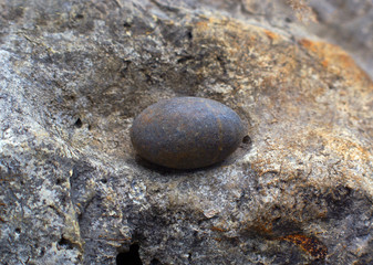 Obraz na płótnie Canvas stone on the rock texture background 