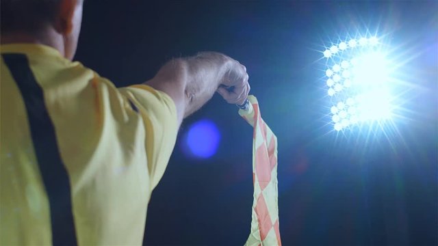 Football soccer linsman referee