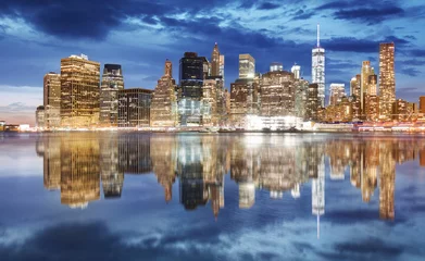 Poster Manhattan skyline, New York © TTstudio