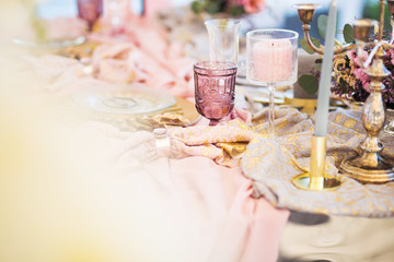 wedding table decoration