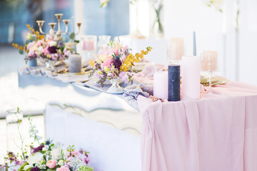 wedding table decoration