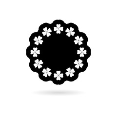 Four leaf clover for St. Patrick's day icon