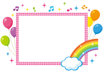 カラフル　ポップ　コピースペース