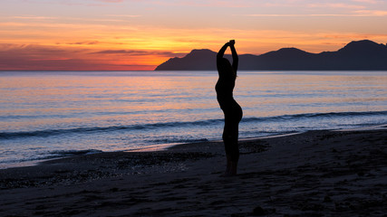 Mallorca - Sonnenaufgang am Strand von Ca'n Picafort