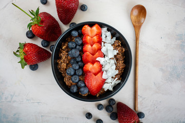 Chocolate overnight oats