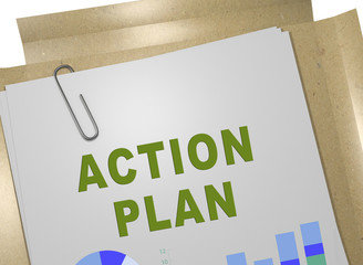 ACTION PLAN concept