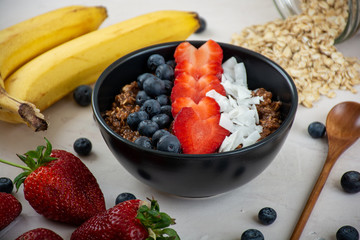 Chocolate overnight oats