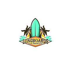 longboards logo template