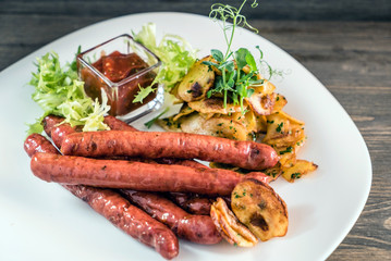 duck sausages