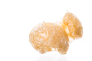 Pork rinds also known as chicharon or chicharrones, deep fried pork skin