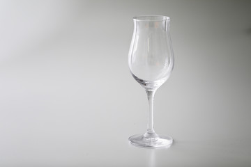 透明なワイングラス　Transparent wine glass