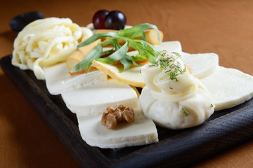 Georgian cheeses