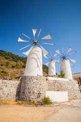 Traditional Greek windmill