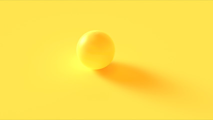 Yellow Orange 3d Illustration