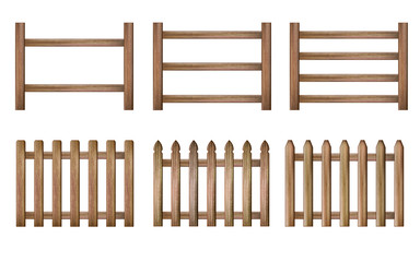Wood fence
