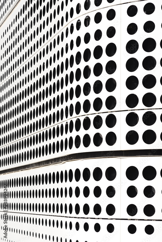 Aufkleber modern building abstract background