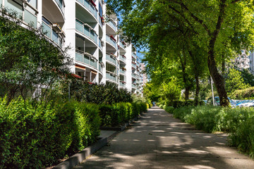 Residential building in Berlin Marzahn, Germany