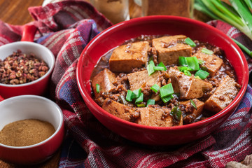 Mapo Tofu - sichuan spicy dish
