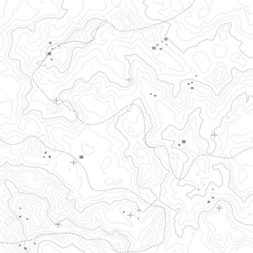Topographic map background concept with space for your copy. Topography lines art contour , mountain hiking trail , Shape design. Computer generated  .
