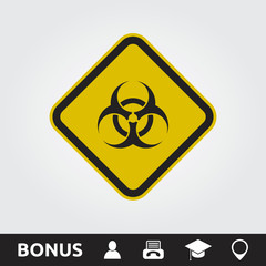 Toxic square sign
