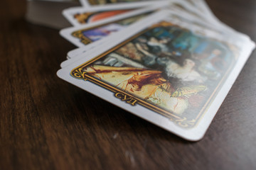Photo of tarot card.