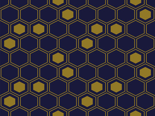 Antique seamless background Hexagon Cross Polygon Frame