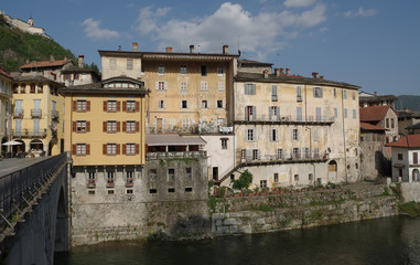Fototapeta na wymiar Varallo Sesia, Piedmont, Italy