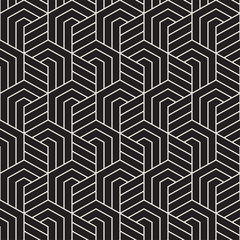 Vector seamless pattern. Modern stylish abstract texture. Repeating tiles