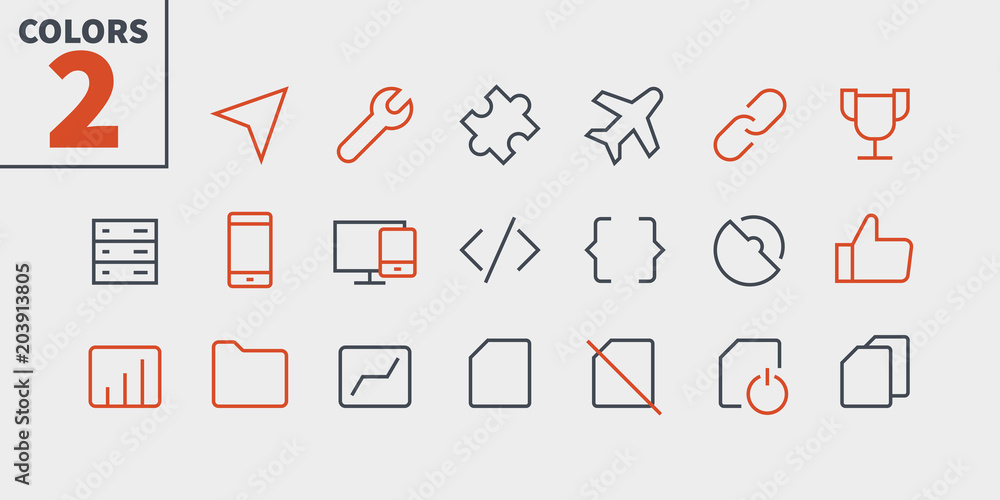 Poster settings ui pixel perfect well-crafted vector thin line icons 48x48 ready for 24x24 grid for web gra