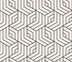Vector seamless pattern. Modern stylish abstract texture. Repeating geometric tiles