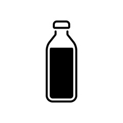 bottle of water, simple icon