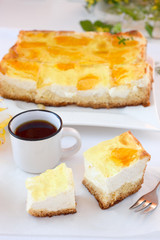 Mandarinen-Schmand-Kuchen