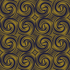 Obraz premium Antique seamless background Spiral Vortex Cross Wind Swirl Wave