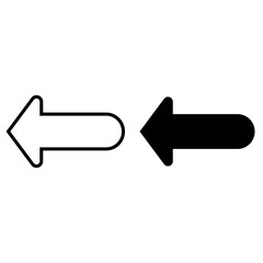 Left arrow icon