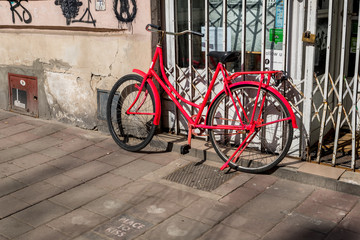 Dans le quartier Juif de Cracovie