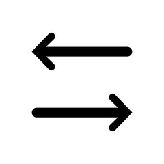 Left right arrow icon