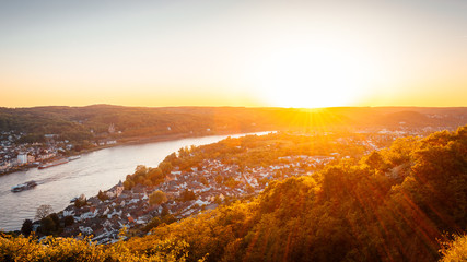 "Erpeler Ley" Sunset, Rhine Valley, Germany